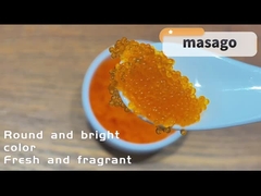 Мойва косуль летучей рыбы суш косуль рыб мойвы Masago Tobiko замороженная