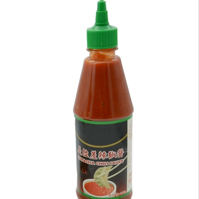 Соус горячее пряное 482g*12bottles порошка Chili бутылки магазина пластиковый