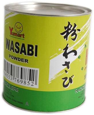 Чистый хрен Wasabi пудрит пряный удобный японский порошок мустарда