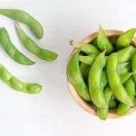 Посоленный цвет несоленых фасолей IQF замороженных Edamame типичный зеленый