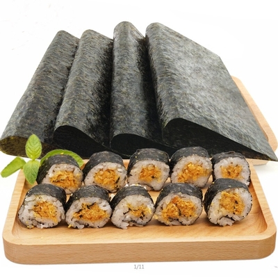 OEM 50 Yaki высушенное листами Nori Haccp зажарил в духовке морскую водоросль