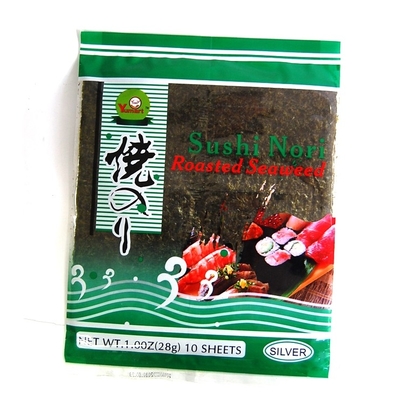 Морская водоросль Yaki Nori золотого полного листа хрустящая с упаковкой OEM