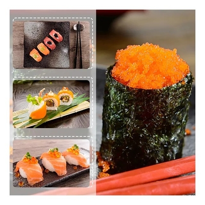 500g приправило апельсин Masago косуль мойвы для японских кухонь