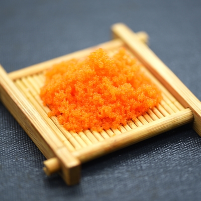 Мойва косуль летучей рыбы суш косуль рыб мойвы Masago Tobiko замороженная