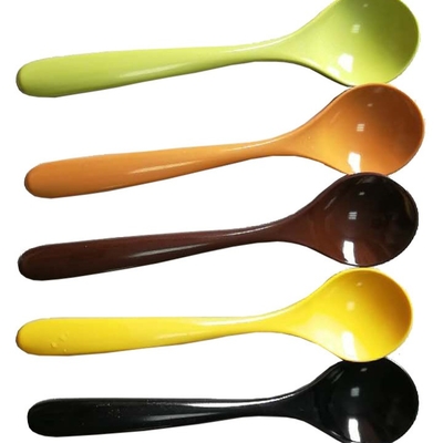 Повторно используйте наборы Dinnerware меламина покрывает ложки чашек шаров для обедающего