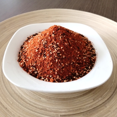 Высушенный пакет бутылки приправой 50g перца соуса чилей Togarashi Shichimi