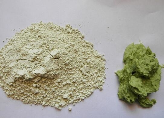 Чистый хрен Wasabi пудрит пряный удобный японский порошок мустарда