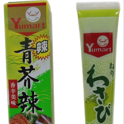 Порошок 43g Swasabi пряного порошка Wasabi суш приправляя в трубке