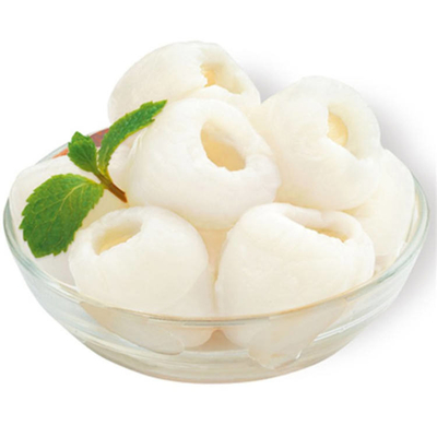 Целый Litchi овощей законсервированных плодов Lychee/сломанное в светлом сиропе