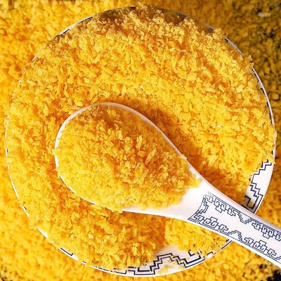 Облупленный хрустящий хрустящий желтый японец Panko шелушится испеченный запах хлеба