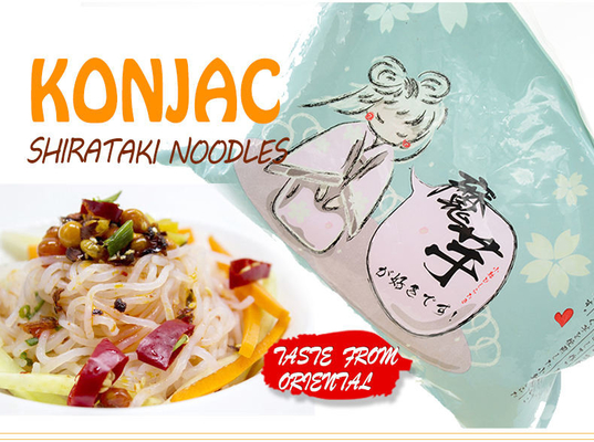 Низкие клейковины лапши Shirataki калории риса Shirataki Konjac свободного Konjac