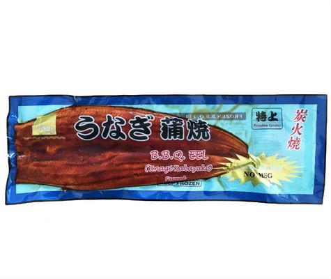 Суши Unagi замерли едой, который зажарили в духовке пакет вакуума угря для японских кухонь